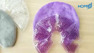 HOMIE Maternity Reusable Breast Therapy Gel Pads – Hot Cold Compress for Breastfeeding / Engorgement