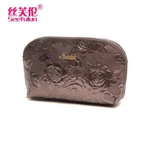 SIFULUN | Stylish Genuine Leather Womens Clutch with Large Capacity Phone-Friendly