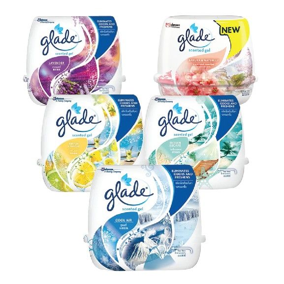 Glade Scented Gel 180g Lazada