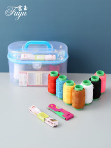 Portable Sewing Kit with Needles and Thread