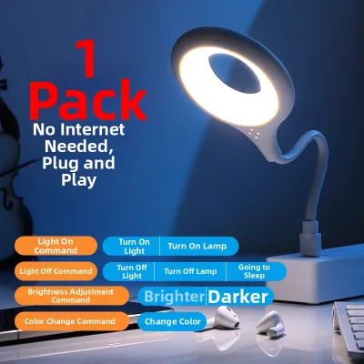 Smart Voice Activated Sensing LED Bedside Lamp