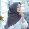 Hijab segiempat bella square warna sage/hijab bahan polycotton/hijab bella square polos/hijab segi empat bella neci/hijab anak sekolah. 