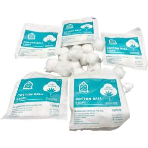 Authentic SG Homecare Medical Sterile Cotton Ball 10pcs/pack 0.5gm