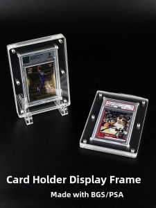 Sanseking Strong Magnetic PSA BGS Rating Card Display Frame Acrylic Stand Tabletop Picture Frame Gaming Card Protector