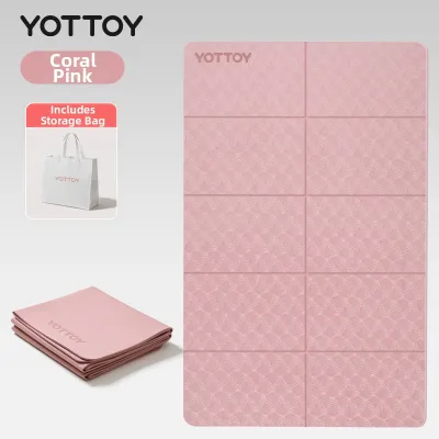 YOTTOY | Foldable Non-slip Shockproof Quiet Yoga Mat