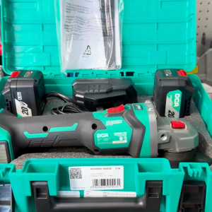 DCA ADSM04-100 เครื่องเจียร์ไร้สาย ปรับรอบได้ แบตเตอร์รี่ 4AH 2ก้อน