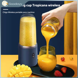 Portable Electric Juice Blender Mixer mini Wireless Portable household USB Charging 6 Blade gift juice cup榨汁机