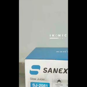IKONIC Slow Juicer Mesin Pemeras Blender Buah dan Sayur Sanex 100% Original Bergaransi Resmi