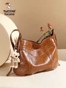 TUCANO | Vintage Premium Wax Leather Shoulder Bag