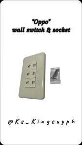 OPPO WALL SWITCH & SOCKET WO-511/WO-113/ WO-115 (123 GANG OUTLET)