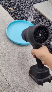 เครื่องเป่าลม 32000 รอบ/นาที +2 แบตเตอรี่ เครื่องเป่าผม พัดลมมือถือ เครื่องเป่าลมแบบเทอร์โบ เครื่องเป่าลมแบบลิเธียมแรงสูง เป่าใบไม้ร่วง