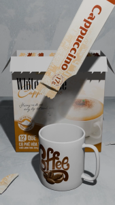 Combo 2 hộp ( 24 gói x 17g ) - Cà Phê Hoà Tan White Luwak King