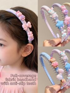 Phụ Kiện Tóc Dây Đeo Đầu Chất Liệu Vải Toàn Bộ Không Trượt Dễ Thương