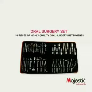 Majestic Dental Instruments Oral Surgery Set  of 43 Pieces Stainless Steel