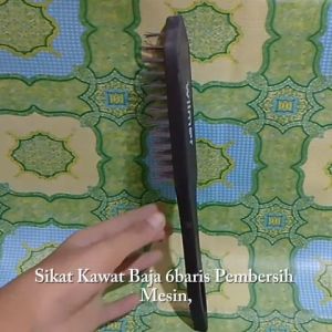 Sikat Kawat Baja 6 Baris: Alat Pembersih Mesin Berkualitas