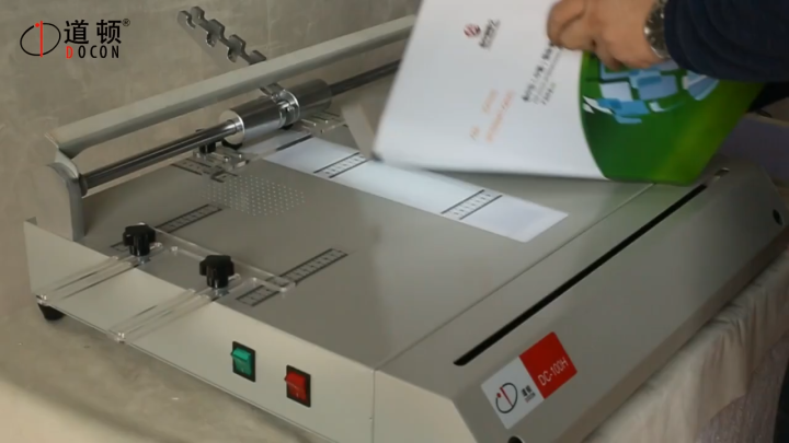 DC-100H automatic edging and hardcover forming book cover machine for ...