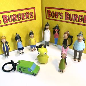 Good Quality Bobs Burgers Cartoon Animation Collectible Figurine Toy Doll Handmade Craft Decoration Hanging Ornament