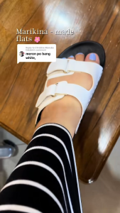 ZEALO Marikina Made Two-Strap Sandals Ladies Flats Slippers Footwear Women Men Summer