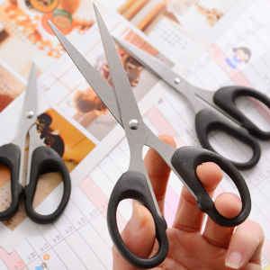 Gunting Kertas Kantor Stainless Steel Serbaguna Anti Karat