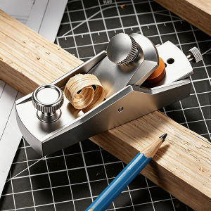 Mini Woodworking Hand Planer Aluminum Alloy Block Plane European Style Flat Bottom Edge Trimming Carpenter DIY Tool
