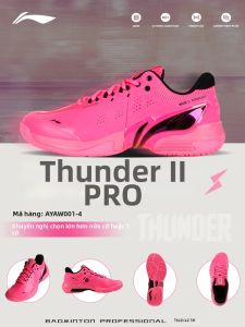 Li-Ning | Giày Đánh Cầu Lông Chuyên Nghiệp Với Phần Mũi Chân Rộng