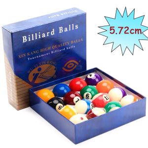 ชุดลูกบิลเลียด3A 5.72ซม. มาตรฐานมืออาชีพสำหรับลูกบิลเลียดจีนชุดโต๊ะ16ลูก