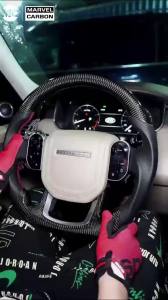 MC Carbon Fiber Steering Wheel Magnetic Shift Paddle For Land Rover Range Rover Sport 14-22 Jaguar XFL New Shift Paddles