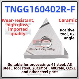 Ceramic CNC Turning Insert for External Precision Machining