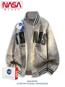 NASA WTAPS | Áo Khoác Dễ Dàng Phong Cách Hoa Kỳ Retro