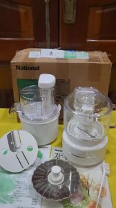 Máy xay thịt nội địa Nhật National MK-K74 (104245) (120W) NEW_Hàng nội địa Nhật điện 100V
