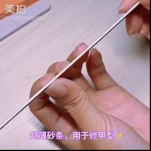 Phao dũa móng loại dàimịn hình lục giác