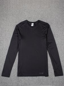 Mens Running Training Long Sleeve T-Shirt Quick Dry Fitness Upper Apparel Professional Morning Run Thin Reflective Sports