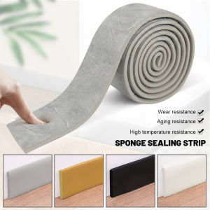 2M Skirting Board Wall Corner Stickers Waterproof Thickened Anti-collision Marble Stripe Print Decoration Baseboard Wallpaper