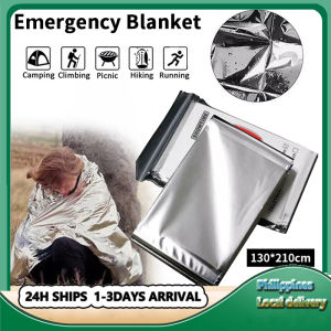 wholesale Emergency Survival Blanket Waterproof Thermal Blanket Rescue Sunscreen Insulation SOS Sleeping Bag Survival Tent Outdoor Camping 130*210cm