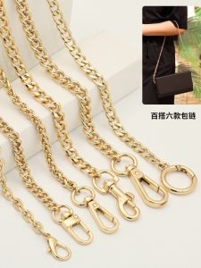 Metal Bag Chain Accessories Crossbody Shoulder Strap Decoration Transformative Iron Alloy Electric Plating Multi Layer Enamel