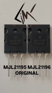 1 SET MJL21195 MJL21196 ASLI ORIGINAL MJL21195-21196 MJL21195 - MJL21196