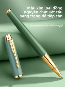 MINGZHUO | Elegant Metal Customizable Logo Printing Black Signing Pen 0.5mm
