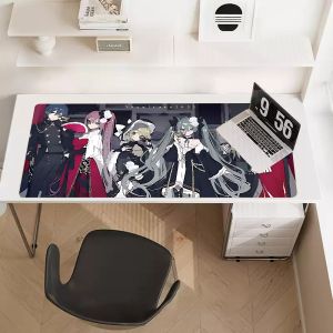Hatsune Miku Anime Large Desk Pad Extended Gaming Mouse Pad Non-Slip Anti-Dirt Waterproof Desk Mat for Home Office