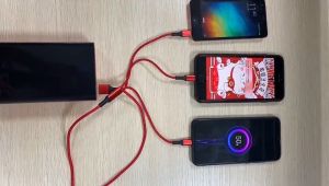 100000mAh powerbank 100% original fast charging power bank Large Capacity Intelligent Digital Display LED Light 3 Input 4 Output Portable Power Bank