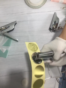 Stainless Steel Handheld Embosser Stamp - Perfect for Books Envelopes & Napkins