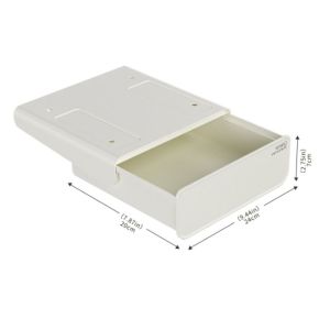 Hộp Đựng Đồ Dưới Bàn Làm Việc Invisible Drawer Style Kitchen Office Miscellaneous Items Organizer Rectangular Plastic Box