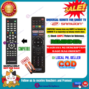 Samwon Smart TV Remote Ready to use Universal [**Mag Basa B4 Umorder**] Samwon TV Remote Control alluremarketplace2nd