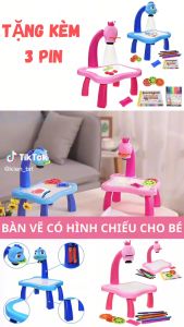 Bàn vẽ có đèn chiếu sáng thông minh cho bé Rio Store