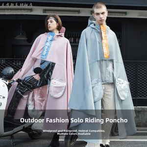 LEKEN | Full Body Electric Bike Raincoat Waterproof