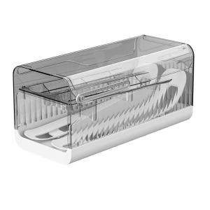 MEIZHUFU | Multi-layer Refrigerator Side-door Egg Organizer Automatic Roll-down Storage Box