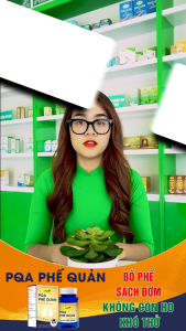 PQA Phế Quản có công dụng bổ phế nhuận phế giảm ho giảm đờm đau rát họng. Dùng cho người bị ho khó thở đau họng