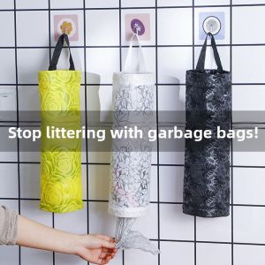 AIYANG | Wall-mounted Drawable Plastic Bag Organizer Large