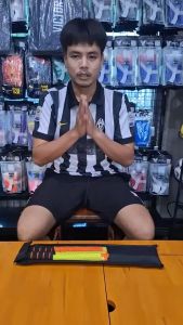 ธงไลน์แมน แกนสแตนเลส (ได้รับธงฯ 2 ชิ้น) พร้อมกระเป๋าใส่ธง