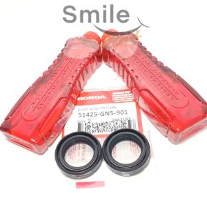 Seal Shock Depan + Oli Shok Honda Beat Karbu FI Vario 110 115 150 Scoopy Spacy Supra Grand Sil Oil