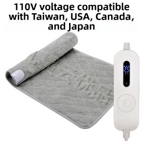 Graphene Far Infrared Therapy Pad Electric Heating Pad 110V 220V Hot Compress for Shoulders Neck Back Legs Heating Pad